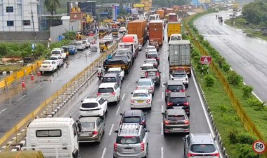 ஒப்பந்ததாரரின் அடாவடியால் தேசிய நெடுஞ்சாலையில் வாகனங்கள் அணிவகுப்பு! கம்மென்று இருக்கும் ஆட்சியர்!