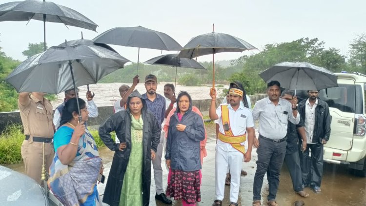 ஆட்சியர் ஷஜிவனா  விசிட்!