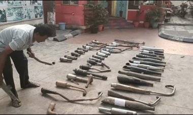 சைலன்சரில் அதிக சத்தம் வந்தால் மெக்கானிக் தான் சிக்குவார்! போக்குவரத்து போலீசார் எச்சரிக்கை!