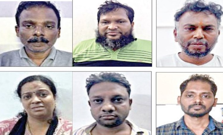 சென்னைக்கு கடத்தி வரப்பட்ட ரூ.17 கோடி மதிப்புள்ள போதைப் பொருள்! கில்லாடிகள் 6 பேர் கைது!