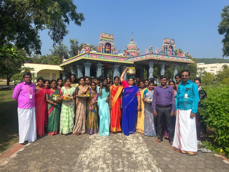 கலசலிங்கம் கல்லூரியில் பொங்கலோ.... பொங்கல்!