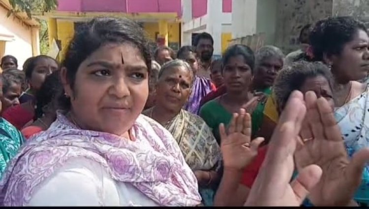 ஆரம்ப சுகாதார நிலையம்  கட்டுவதை தடுக்கும் திமுக பிரதிநிதிகள்! கமிஷன் படுத்தும்பாடு!