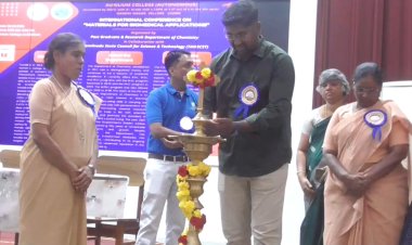 காட்பாடி அக்சீலியம் கல்லூரியில் சிலி நாட்டு பேராசிரியர்!