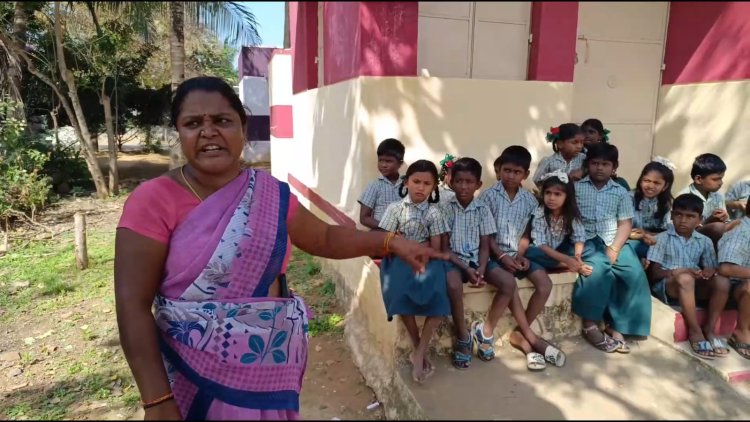 ஊராட்சி நிர்வாகத்தை கண்டித்து பெற்றோர்கள் போராட்டம்!