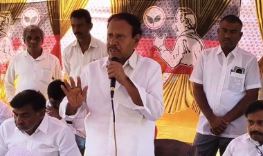 சிறைக்கு செல்வதை தவிர்க்கவே மும்மொழி கொள்கை நாடகம்! M.A. தம்பிதுரை பேச்சு!