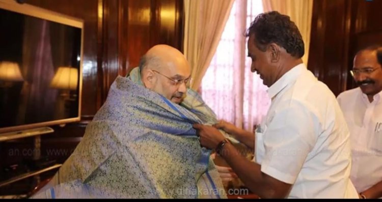 அண்ணாமலையை கும்பிட்டு வரவேற்ற அதிமுக முன்னாள் அமைச்சர்கள்!
