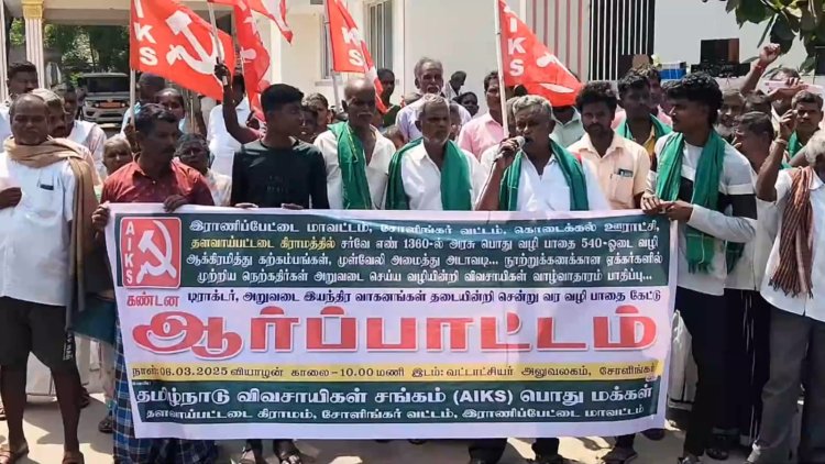 பொது வழி ஆக்கிரமிப்பை அகற்றுங்கள் தாசில்தார் மேடம்!