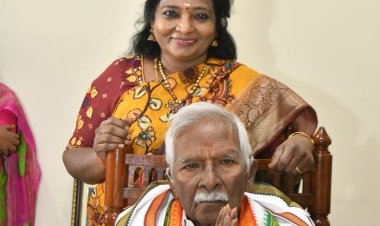 தமிழ் என்னைப் பெற்றதனால் நான் தமிழ் பேசுகிறேன்!தந்தை குமரி அனந்தனுக்கு தமிழிசை இரங்கல் மடல்!