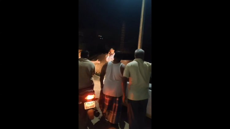 நெஞ்சு வலிக்காரரை தடுத்த போலீசார்!