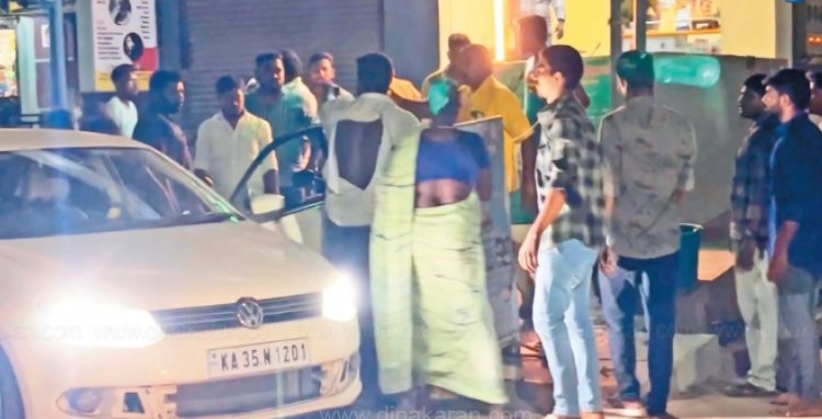 காதலுக்காக காவல் நிலையத்தில் களேபரம்!