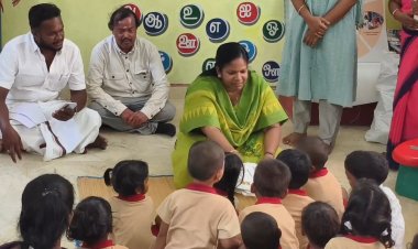 குட்மார்னிட் சொல்லக்கூடாது..வணக்கம் சொல்லனும்... குட்மார்னிட் சொல்லக்கூடாது! கோவில் தூண்கள் அகற்றம்.ரமதிரடி கலெக்டர்!