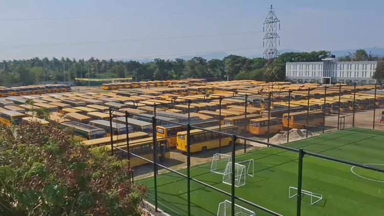 பள்ளி பேருந்துகளில் ஏர் ஆரன்! தடை செய்ய சாலை பயணாளிகள் கோரிக்கை! ஆர்.டி.ஓ.வினர் செய்வார்களா?