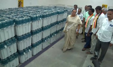 வாக்குபதிவு இயந்திரங்கள் சரிபார்ப்பு!