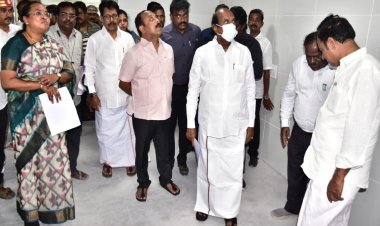 சுங்கச்சாவடிகளை மூடும் திட்டம் மத்திய அரசுக்கு கிடையாது! அமைச்சர் எ.வ.வேலு பேட்டி!