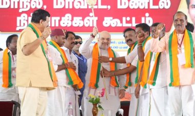 திமுக ஆட்சியை முடிவுக்கு கொண்டு வந்து பாஜக-அதிமுக கூட்டணி ஆட்சி அமைக்கும்! அமித்ஷா பேச்சு!! 