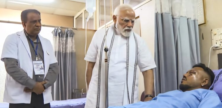 நானும் இறந்துவிடுவேன் என்றுதான் நினைத்தேன்! தப்பியவர் பேட்டி! பிரதமர் ஆறுதல்!