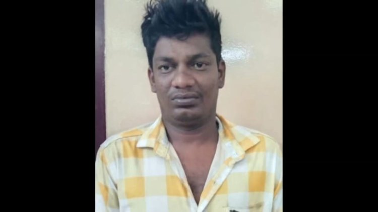 மாவட்ட காவல் அலுவலகம் அருகில் சாலையிலேயே  சரக்கு பார்! போலீஸ்காரரிடமே பணம் பறித்த வாலிபர் கைது!