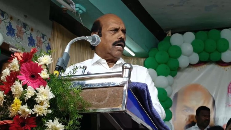 விக்கிரம ராஜா புதிய வணிகர் சங்கம் உருவாக்க நான் தான் காரணம்!அமைச்சர் எ.வ.வேலு பேச்சு!