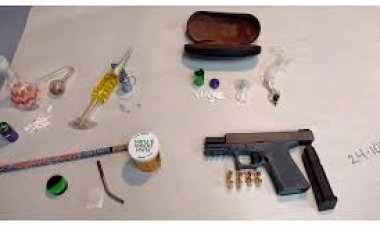 ஆம்பூரில் கைதுப்பாக்கி பறிமுதல்!