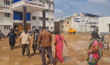 எம்.எல்.ஏ.மகன் பிடியில் உள்ள அரசு மருத்துவமனையில் சேரும் சகதியும்!