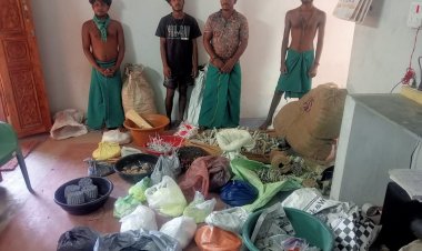 அனுமதியின்றி வெடிமருந்து தயாரிப்பு!