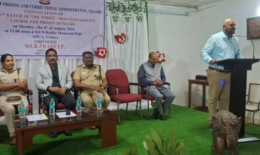 சிறைத்துறைக்கான பயிலகம்! அவற்றில் இருந்து என்ன கற்றீர்கள்?