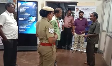 அடகு கடைக்காரர் ஏமாற்றுவதாக ஆட்சியர் அலுவலகத்தில் தீகுளிக்க முயற்சி!