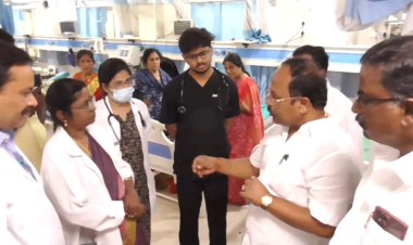  எம். எல். ஏ.விடம் பொய் சொல்லி சமாளிக்கமுயன்ற டீன்! வேலூர் மருத்துவமனையில் பரபரப்பு சோதனை!