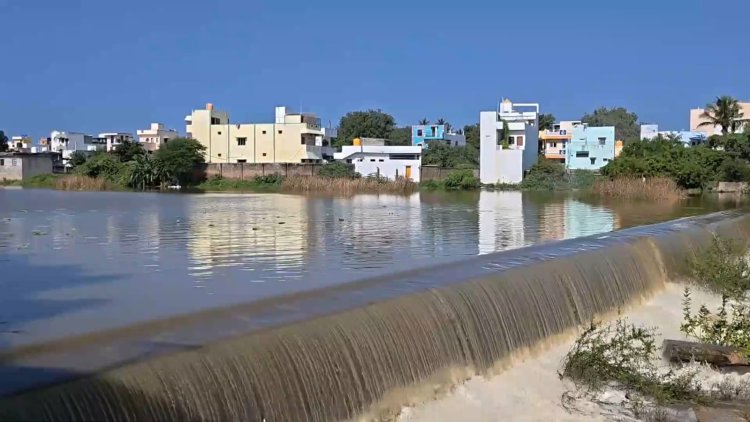 சோளிங்கர் பெரிய நிரம்பியது விவசாயிகள் மகிழ்ச்சி!