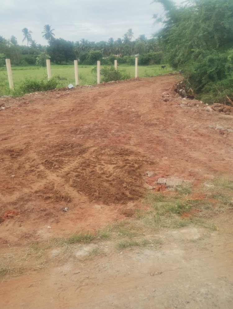 நீர் நிலைகளை ஆக்கிரமனம் செய்யும் திமுக ஊராட்சி மன்ற தலைவர்!