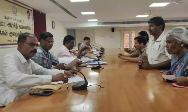 கலெக்டர் அம்மா எங்க சொசைட்டியை காப்பாற்றுங்கள்!