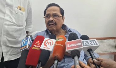  விஜய் ஸ்கிரீனுக்கு பின் இருந்து பேசுகிறார்...வெளியே வரட்டும் பார்க்கலாம்! அமைச்சர் துரைமுருகன் பேட்டி!