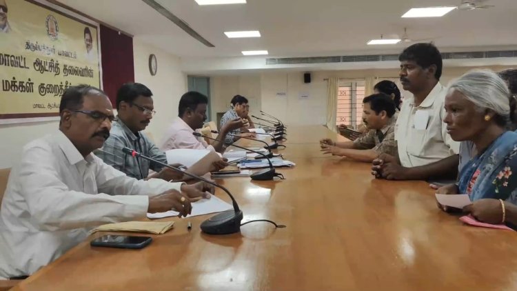 கலெக்டர் அம்மா எங்க சொசைட்டியை காப்பாற்றுங்கள்!