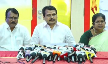 தவெக தலைவர் மீது அக்கட்சியை சேர்ந்தவரே செருப்பு வீச முயன்றார்! செந்தில்பாலாஜி பேட்டி! 10 ரூபாய்க்கும் விளக்கம்!