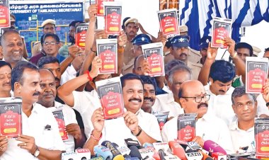 பிரஸ் மீட்டில் உருட்டுக்கடை அல்வா தந்த எடப்பாடி பழனிச்சாமி!