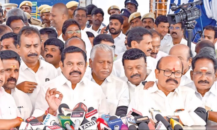 கூட்டணி சரியாக அமையாததாலேயே எடப்பாடி பழனிச்சாமி இப்படி பேசுகிறார்! சட்டபேரவையில் முதல்வர் விமர்சனம்!