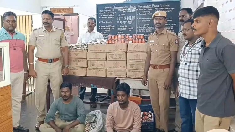 1330 பாக்கெட் கர்நாடகா மது பறிமுதல்! ரெய்டு தொடருமா?