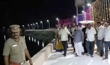 பெத்த பொண்ணுக்கு கல்யாணம் செய்தது போல மகிழ்ந்தேன்! சுற்றுலா ஏரியை அர்பணித்து அமைச்சர் துரைமுருகன் உருக்கம்!