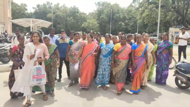 ஆட்சியரிடம் பலமுறை மனு அளித்தும் நோ யூஸ்! சாலைமறியல் செய்யப் போவதாக மிரட்டல்!