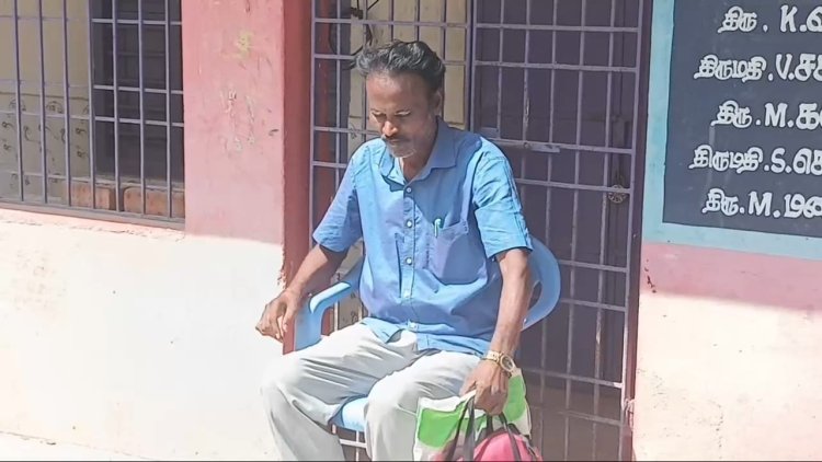 ஊராட்சி செயலரை பணி செய்ய விடாமல் தடுத்ததால் தர்ணா!