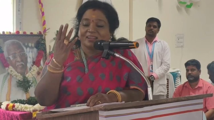 திமுகவை மீண்டும் ஆட்சிக்கு வரவைப்பது நல்லத்தல்ல! பாஜக தமிழிசை பேட்டி!