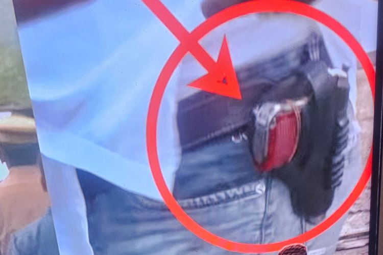 விஜய் கூட்டத்துக்கு துப்பாக்கியுடன் வந்தவர் பிடிபட்டார்!