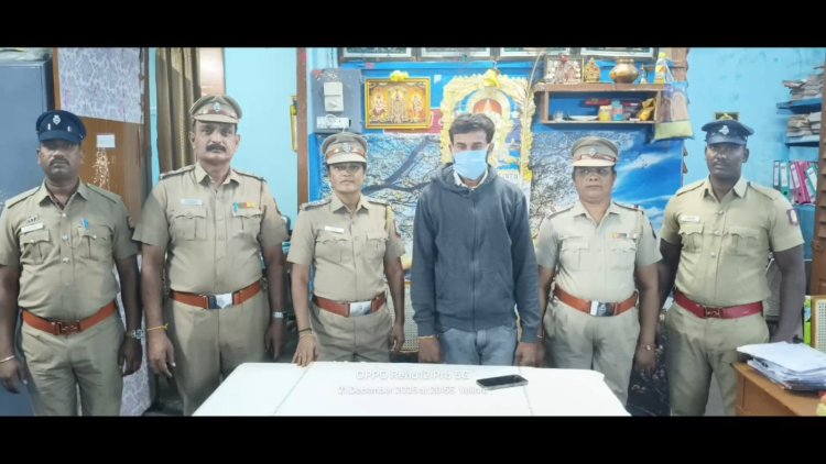 காட்பாடியில் பிடிபட்ட ஆந்திர கொலையாளி!