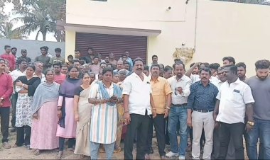 இங்கெல்லாம் சரக்குகடை வைக்கக் கூடாது... மக்கள்! பாதுகாப்பில் போலீஸ்!