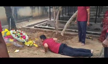 மோப்ப ஜீவனுக்கு இறுதி மரியாதை செய்த காவல் துறை!