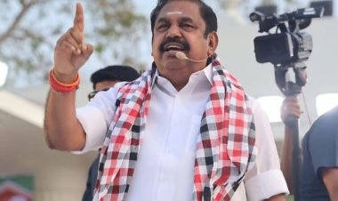 புதுச்சேரியிலும் கொள்ளையடிக்க பார்க்கிறார் ஸ்டாலின்! எடப்பாடி பழனிச்சாமி பேச்சு!