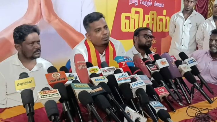 அவதூறு பரப்பிய தொலைக்காட்சி மீது நஷ்ட ஈடு வழக்கு! தவெக வேட்பாளர் தடாலடி!