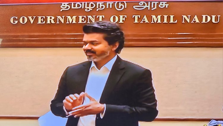 முதல்வர் விஜயின்முதல் கையெழுத்து 200 யூனிட் இலவச மின்சாரம்! அரசின் வெள்ளை அறிக்கை வெளியிடப்படும்.... ஆடி பார்க்கலாம் என்று நினைக்க வேண்டாம் எச்சரிக்கை!