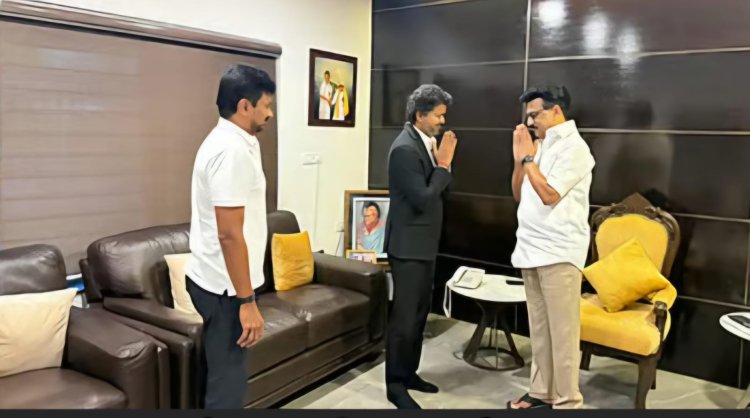 விமர்சித்தவர்களை நேரில் சந்தித்து வாழ்த்து பெற்ற முதல்வர் ஜோசப் விஜய்!