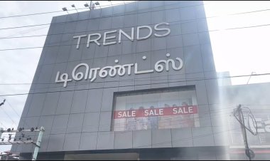 ட்ரெண்ட்ஸ் ' துணிக்கடையில் குபீர் தீ! வெண்டிலேஷன் இல்லாமல் அனுமதியா?